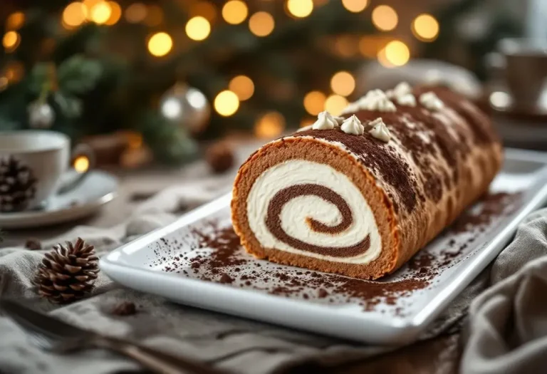 Bûche de Noël façon tiramisu : la recette sans cuisson qui fait oublier la version classique et peut sauver votre réveillon