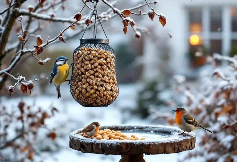 En décembre, ce petit aliment du placard que les jardiniers oublient peut vraiment sauver les oiseaux de leur jardin