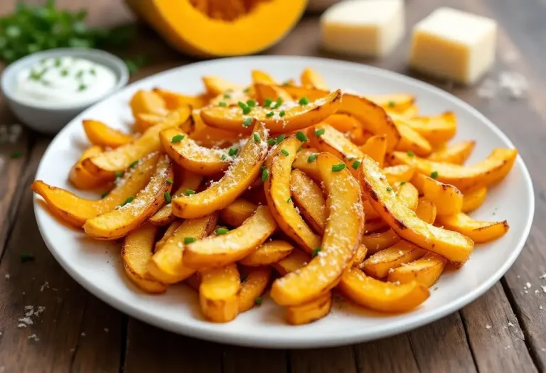 Frites de courge au parmesan : l’astuce saine (et bluffante) pour remplacer les frites classiques