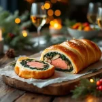 Le feuilleté au saumon qui fait sensation sur la table de Noël (prêt en 30 min)