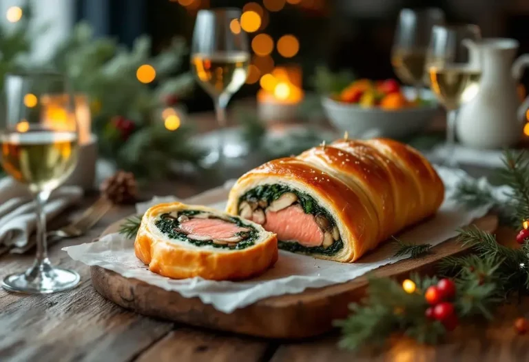 Le feuilleté au saumon qui fait sensation sur la table de Noël (prêt en 30 min)