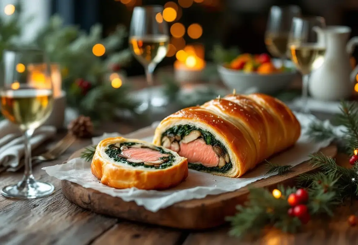 Le feuilleté au saumon qui fait sensation sur la table de Noël (prêt en 30 min)