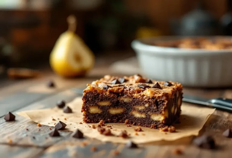Plus fondant qu’un cake : ce dessert poire-chocolat risque bien de vous rendre accro !