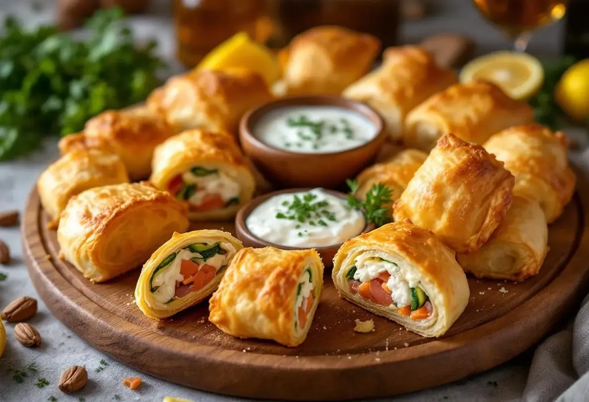 Ces roulés à la pâte filo, express et ultra gourmands : ma recette maligne pour un apéro bluffant prêt en un rien de temps